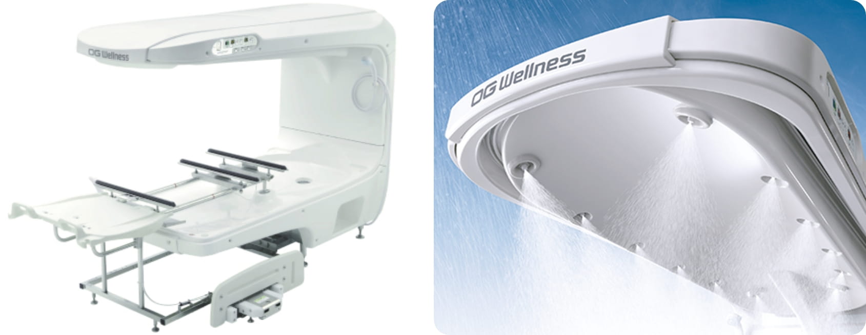 最新機器による、心安らぐ「入浴」