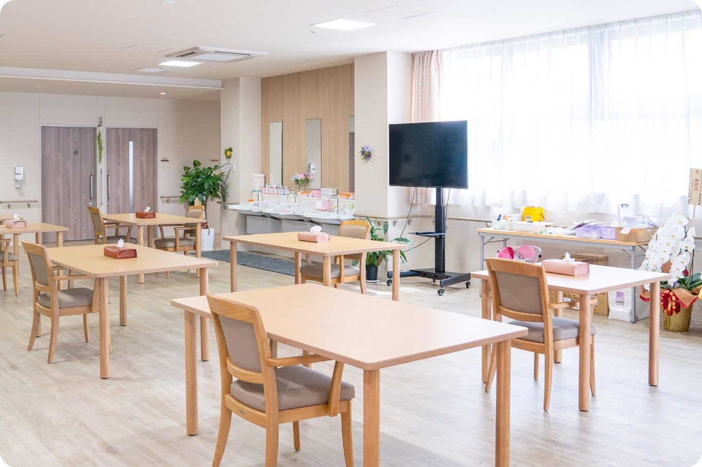 食堂兼機能訓練室