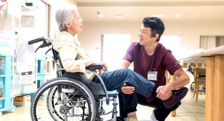 居室・廊下での機能訓練
